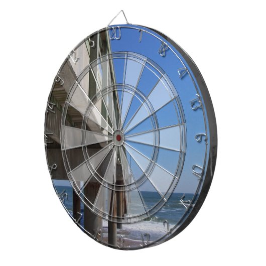 Cible de flechettes faite sur commande de photo (Devant droit)