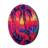 Cible De Fléchettes Fantaisie d'évasion tropicale (Devant droit)