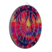 Cible De Fléchettes Fantaisie d'évasion tropicale (Devant gauche)