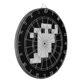 Cible De Fléchettes Fantôme à 8 bits pour pixels (Devant gauche)