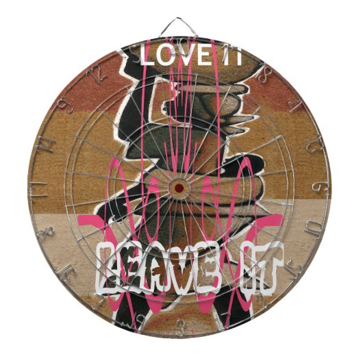 Cible De Fléchettes Femmes et enfants La vie n'est pas juste ; habitue (Devant)