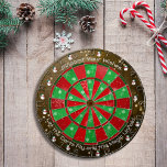 Cible De Fléchettes Festive Wives Dartboard<br><div class="desc">Ajoutez une touche festive à vos rassemblements de vacances avec le Dartboard des Voeux Festifs ! Avec des segments rouges et verts vibrants, ornés de flocons de neige et de gais bonhommes de neige, ce tableau de fléchettes vous invitation à identifier vos souhaits et laisser la magie se dérouler à...</div>