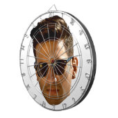 Cible De Fléchettes Fête Bachelorette Coupe-Visage Personnalisée Anniv (Devant droit)