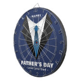 Cible De Fléchettes Fête des pères. Procès officiel. (Devant droit)