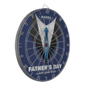 Cible De Fléchettes Fête des pères. Procès officiel. (Devant gauche)