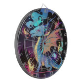 Cible De Fléchettes Feu de dragon enchanté (Devant gauche)