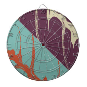Cible De Fléchettes Feuille Art 4