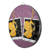 Cible De Fléchettes Feuille d'art 4 (Devant droit)