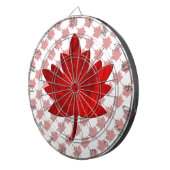Cible De Fléchettes Feuille d'érable du Canada par Shirley Taylor (Devant droit)