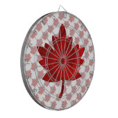 Cible De Fléchettes Feuille d'érable du Canada par Shirley Taylor (Devant gauche)