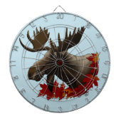 Cible De Fléchettes Feuilles de l'érable rouge orignal (Devant)