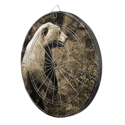 Cible De Fléchettes Fière Ours (Devant droit)