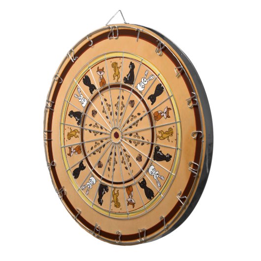Cible De Fléchettes figdewdrop dart board  (Devant droit)