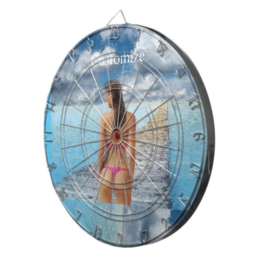 Cible De Fléchettes Fille Bikini Thunder_Cove (Devant droit)