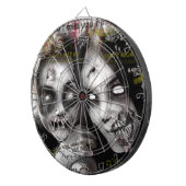 Cible De Fléchettes filles de zombi (Devant droit)