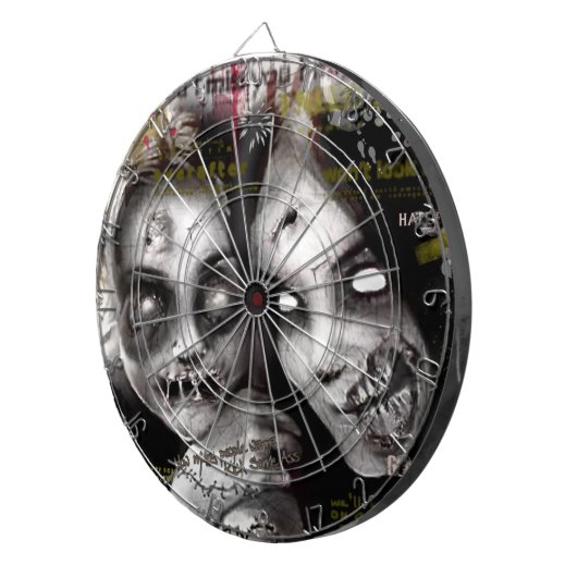 Cible De Fléchettes filles de zombi (Devant droit)