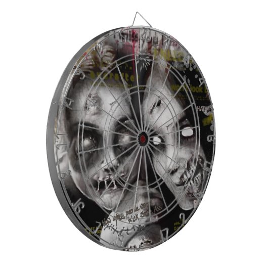 Cible De Fléchettes filles de zombi (Devant gauche)