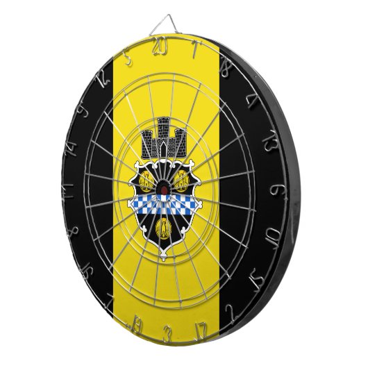 Cible De Fléchettes Flag of Pittsburgh, Pennsylvania Dartboard With Da (Devant droit)