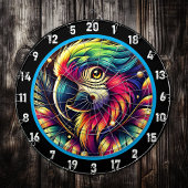 Cible De Fléchettes Flair Tropical Parrot Dartboard Adventure