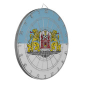 Cible De Fléchettes Flèche de Riga, Lettonie Dartboard (Devant gauche)
