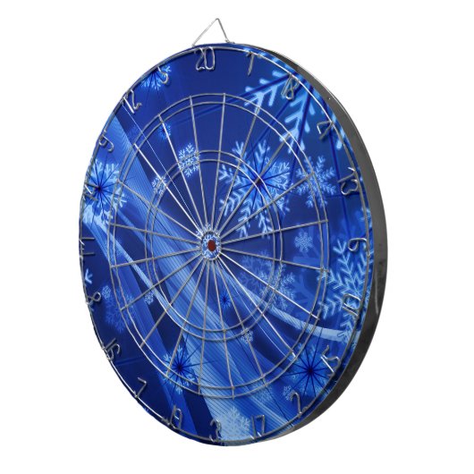 Cible De Fléchettes Flèches bleues (Devant droit)