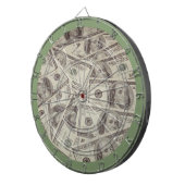 Cible De Fléchettes Fléchettes de billet d'un dollar (Devant droit)