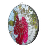 Cible De Fléchettes Fleur céleste : Un Rose contre le ciel (Devant droit)