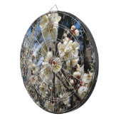 Cible De Fléchettes Fleur de cerisier blanc / Sakura / ク(桜) (Devant droit)