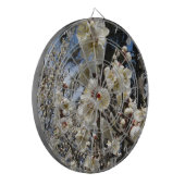 Cible De Fléchettes Fleur de cerisier blanc / Sakura / ク(桜) (Devant gauche)
