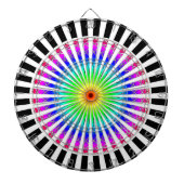 Cible De Fléchettes Fleur hypnotique (Devant)