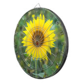 Cible De Fléchettes Fleur sauvage de fleurs de tournesol (Devant droit)