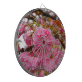 Cible De Fléchettes Fleurs de fleurs de cerisier rose chaud (Devant gauche)