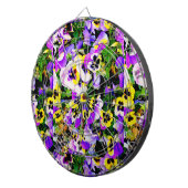 Cible De Fléchettes fleurs de sansy (Devant droit)