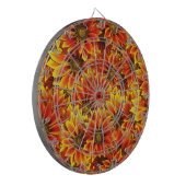 Cible De Fléchettes Fleurs de soleil orange (Devant gauche)