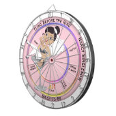 Cible De Fléchettes Fling avant la Bachelorette Ring (Devant droit)