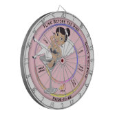 Cible De Fléchettes Fling avant la Bachelorette Ring (Devant gauche)