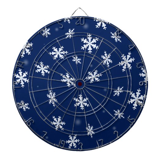 Cible De Fléchettes Flocon de neige (Devant)