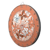 Cible De Fléchettes Floral (Devant droit)