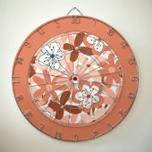 Cible De Fléchettes Floral