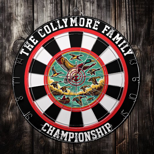 Cible De Fléchettes Flying Canards Hunter's Wall Art