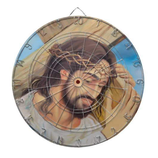 Cible De Fléchettes Foi chrétienne Jésus Christ (Devant)