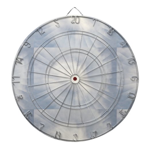 Cible De Fléchettes Fond bleu ciel (Devant)