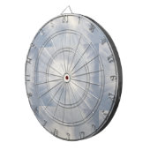 Cible De Fléchettes Fond bleu ciel (Devant droit)