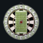 Cible De Fléchettes Football Field Multi-Cible Jersey Style<br><div class="desc">Un jeu de fléchettes sur le thème du football. Dispose d'un terrain de football central avec des rayons solaires de tableau de fléchettes. Il a également un périmètre de maillot de 20 comptes pour de petites cibles supplémentaires pour plus de défis. Parfait pour les jeux de fléchettes traditionnels, les nouveaux,...</div>