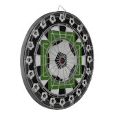 Cible De Fléchettes Football (Football) Multi-Cible 20 Nombre Tableau  (Devant gauche)