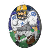 Cible De Fléchettes footballeur américain (Devant droit)