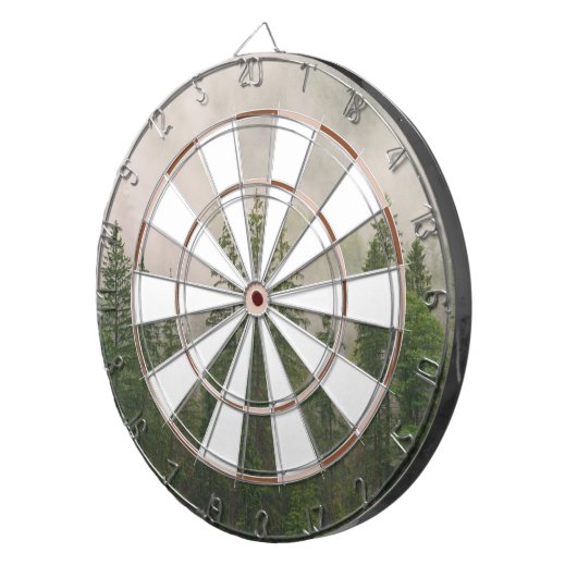 Cible De Fléchettes Forêt de Foggy (Devant droit)