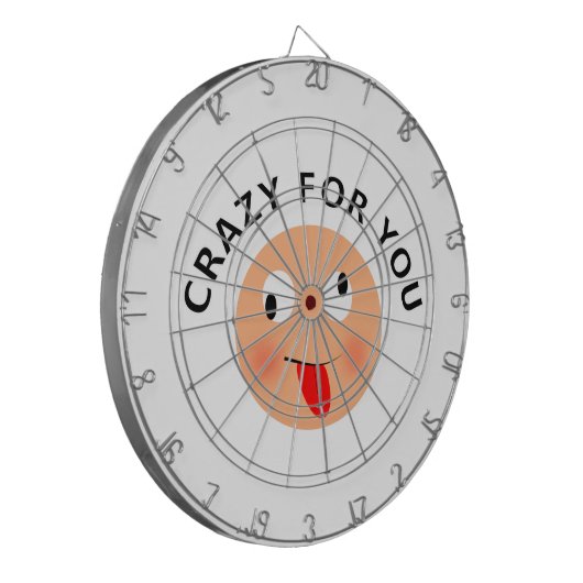 Cible De Fléchettes Fou pour toi (Devant gauche)