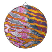 Cible De Fléchettes Fourrure de tigre d'art 2 (Devant)