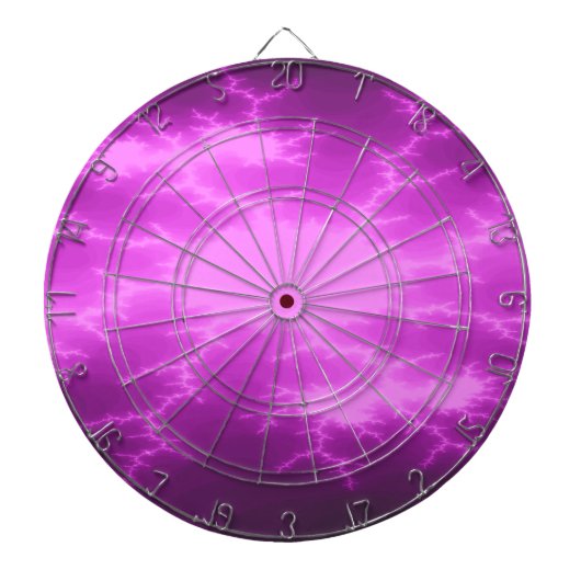 Cible de flechettes fractale Mega Lightning (Devant)